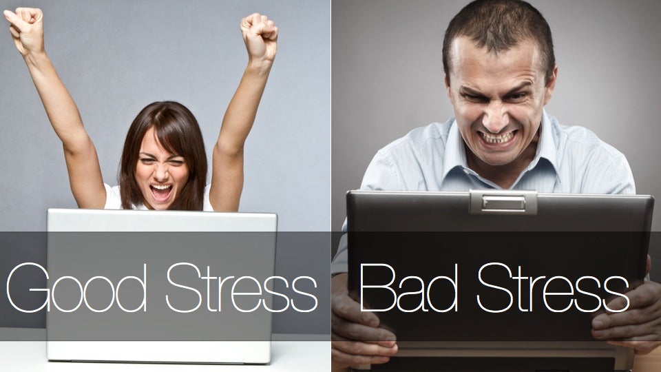 Learning the Difference between Good Stress And Bad Stress