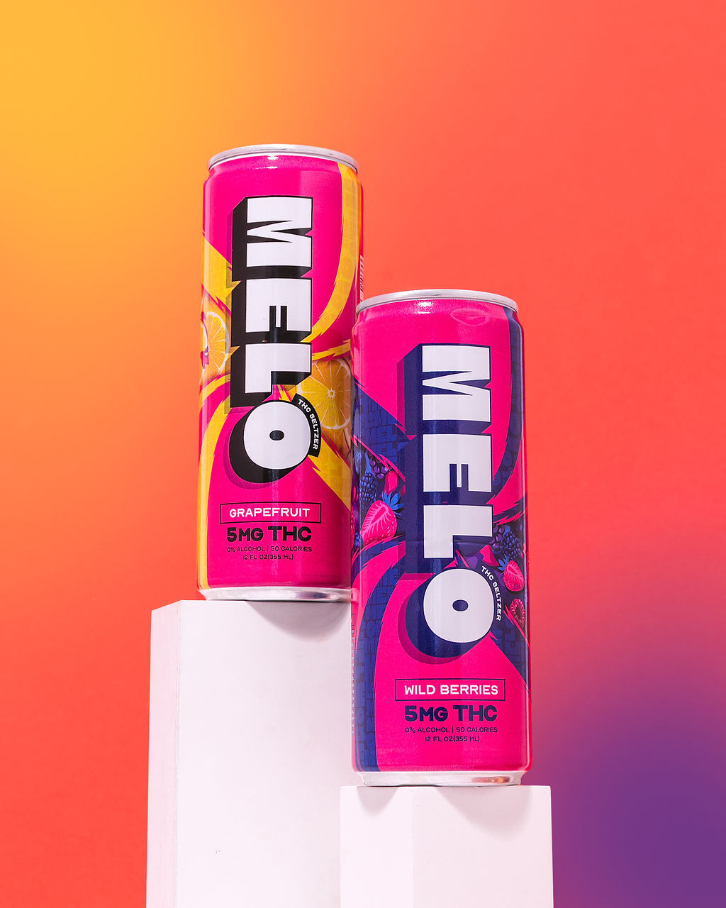 Fruity Fun: My Melo THC Beverage Escapade – Grapefruit vs. Wild Berries